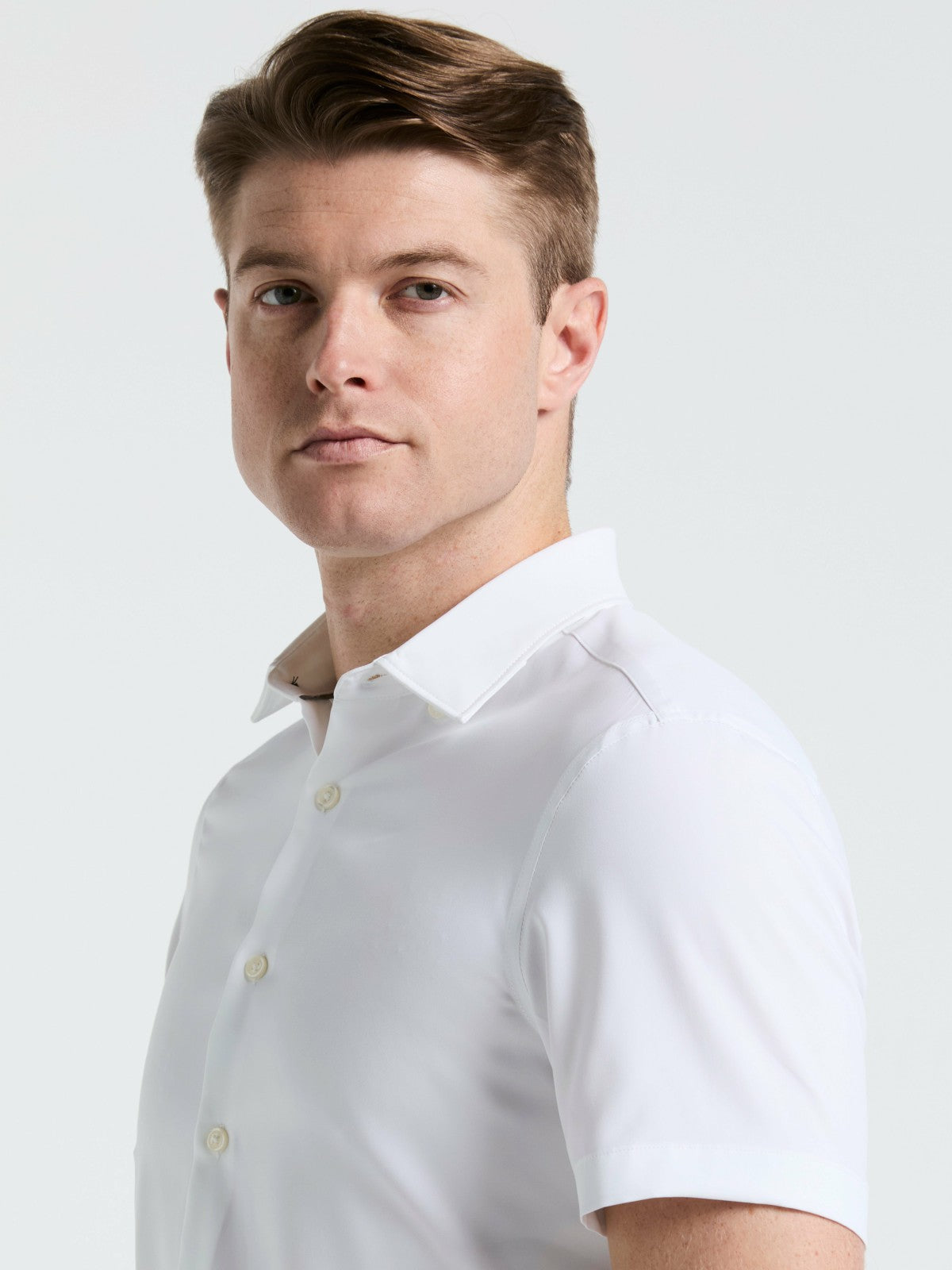 Perry Ellis Slim Fit Total Stretch Solid Shirt