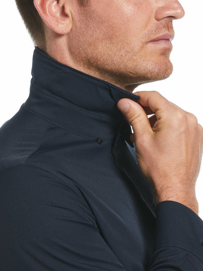 Perry Ellis Untucked Total Stretch Slim Fit Shirt