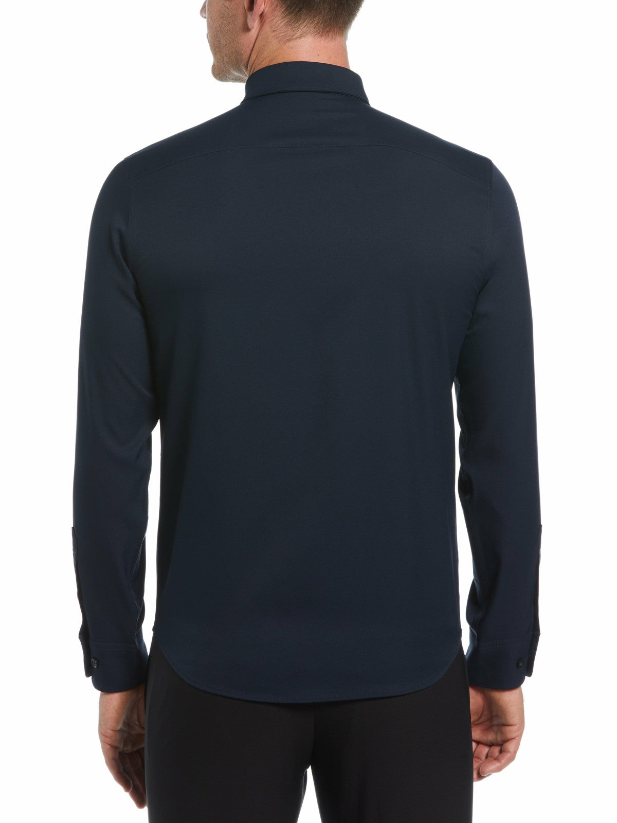 Perry Ellis Untucked Total Stretch Slim Fit Shirt