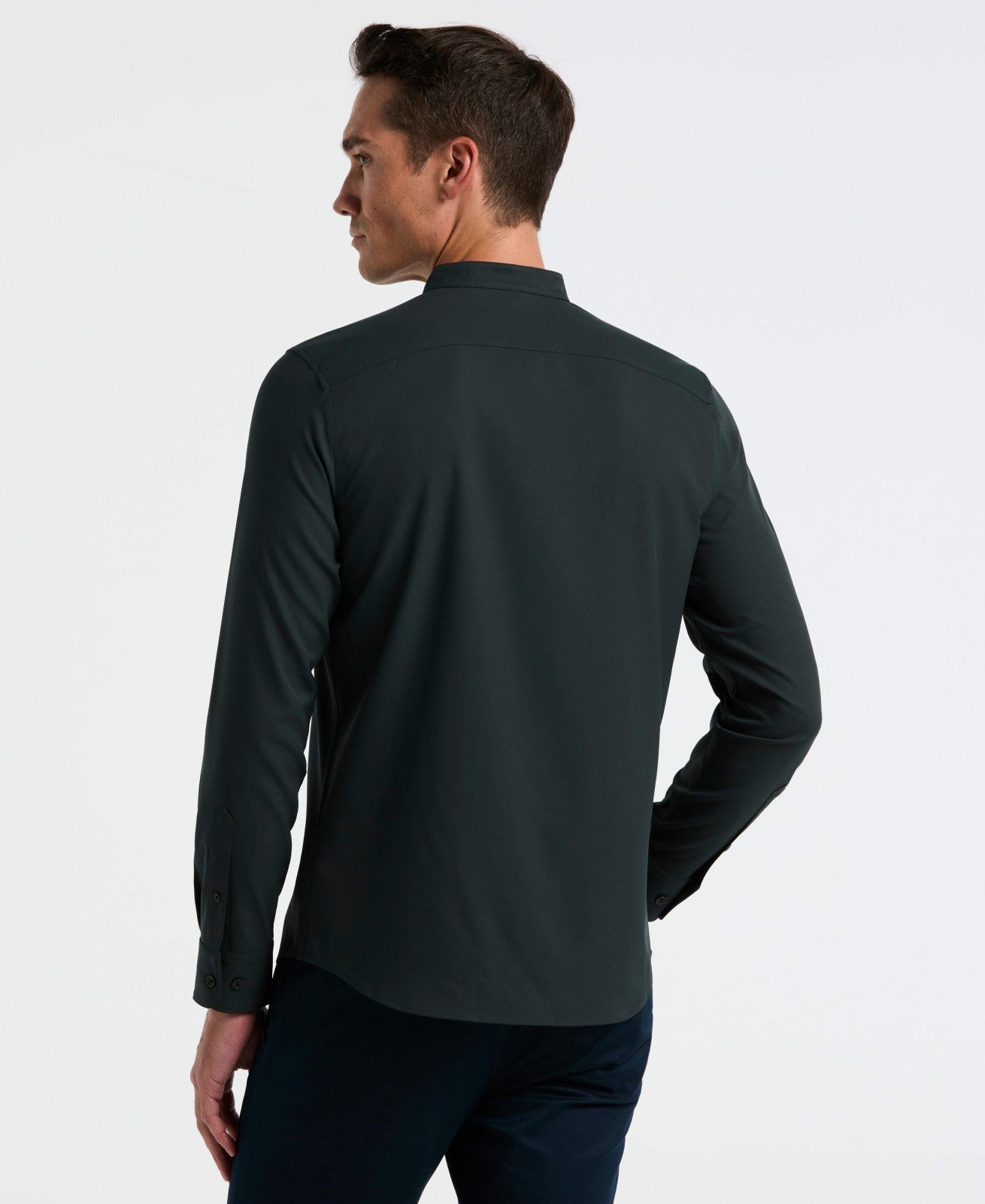 Perry Ellis Untucked Total Stretch Slim Fit Shirt