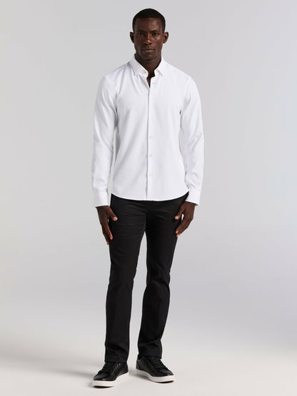 Perry Ellis Untucked Total Stretch Slim Fit Shirt
