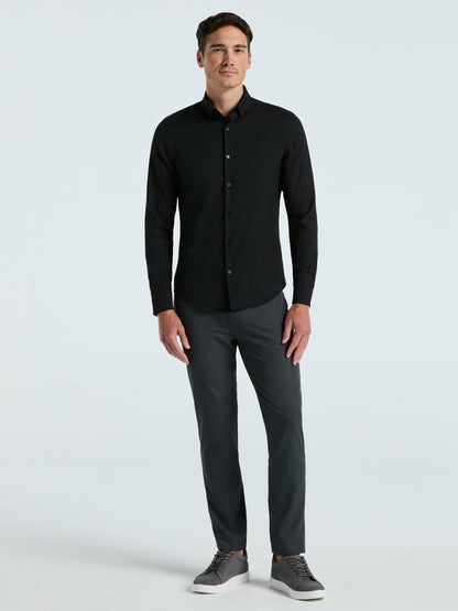 Perry Ellis Untucked Total Stretch Slim Fit Shirt