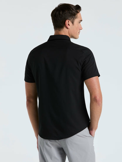 Perry Ellis Total Stretch Slim Fit Solid Shirt