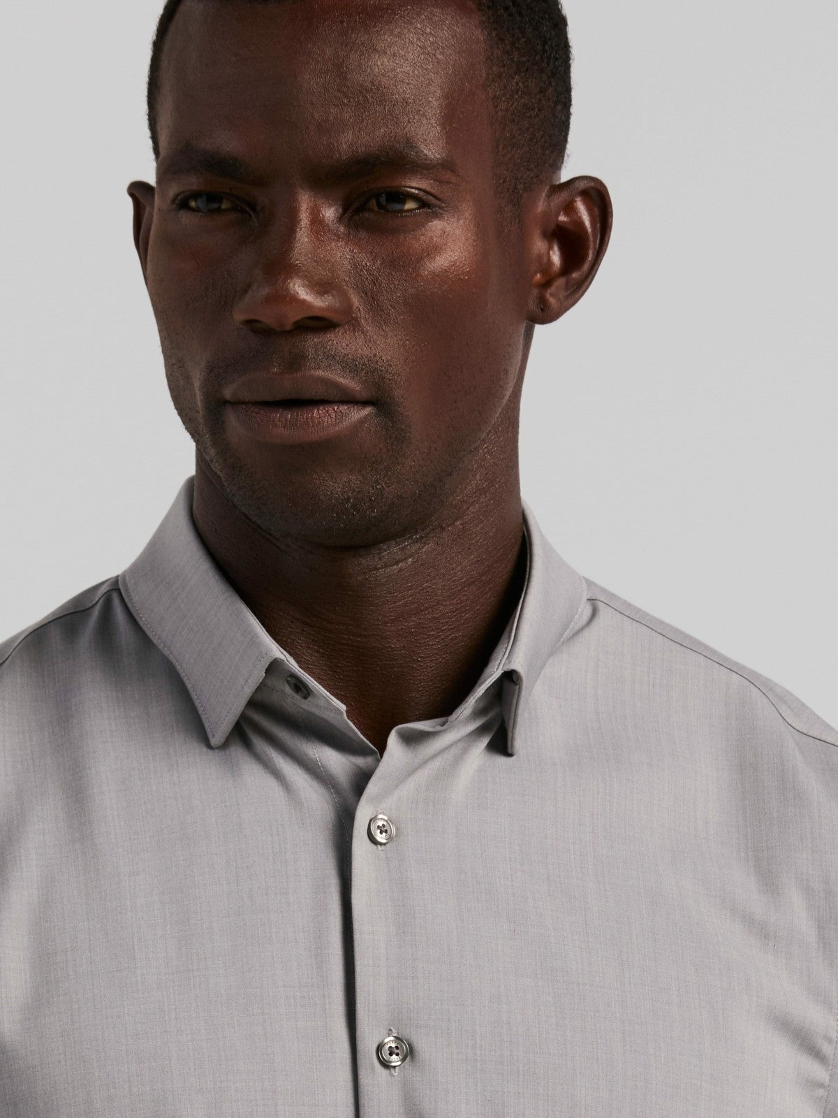 Perry Ellis Total Stretch Heathered Shirt