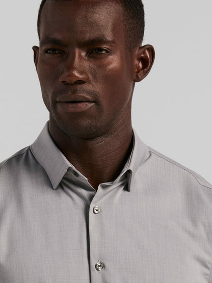 Perry Ellis Total Stretch Heathered Shirt