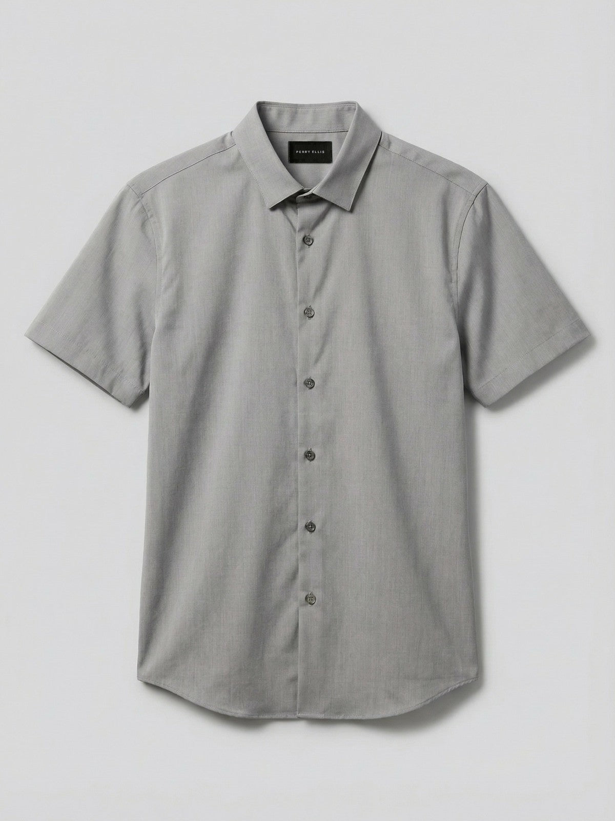 Perry Ellis Total Stretch Heathered Shirt