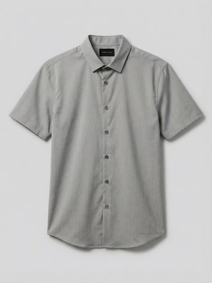 Perry Ellis Total Stretch Heathered Shirt