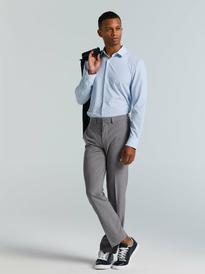 Perry Ellis Slim Fit Total Stretch Diamond Geo Print Shirt