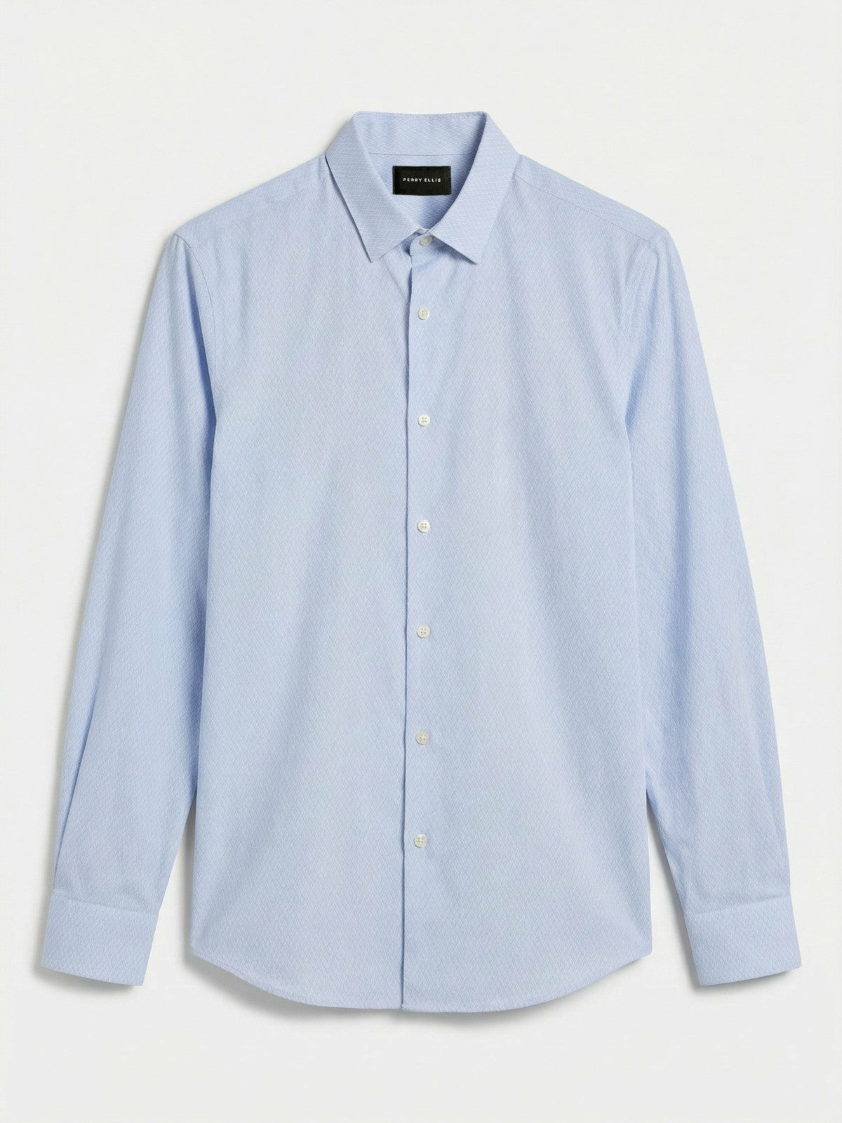 Perry Ellis Slim Fit Total Stretch Diamond Geo Print Shirt