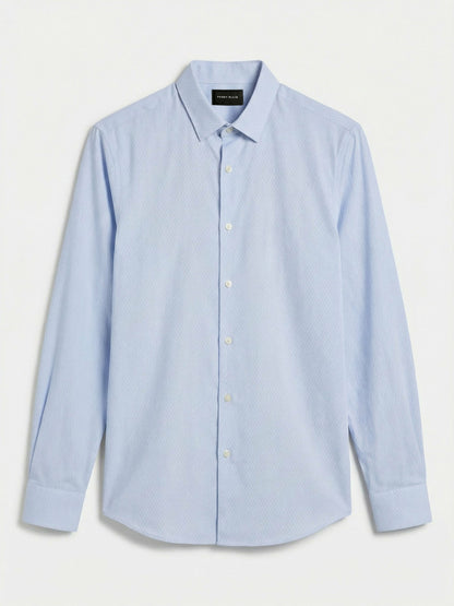 Perry Ellis Slim Fit Total Stretch Diamond Geo Print Shirt