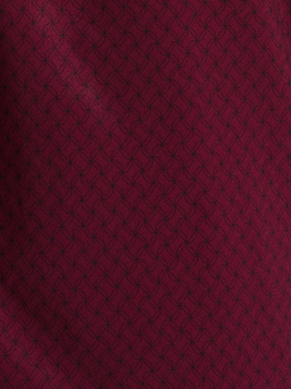 Perry Ellis Slim Fit Geo Print Total Stretch Shirt