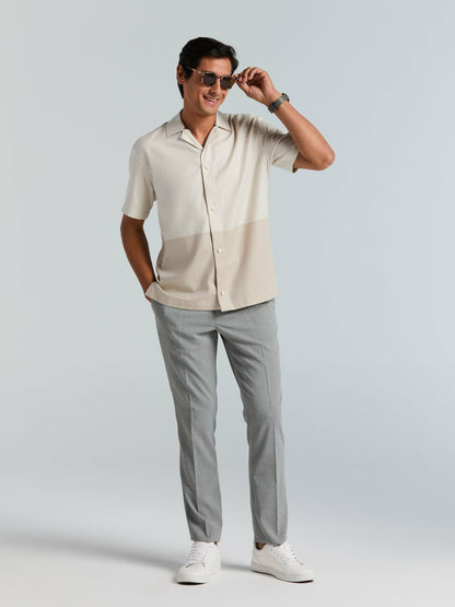 Perry Ellis Tonal Colorblock Shirt