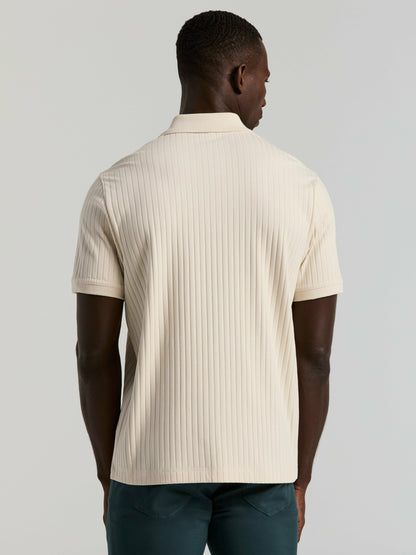 Perry Ellis Ribbed Button Front Knit