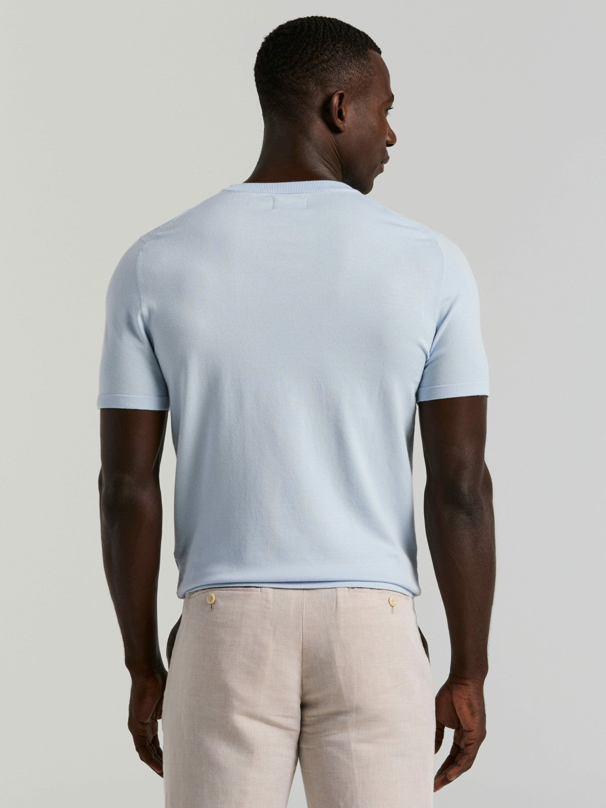 Perry Ellis Geometric Textured Sweater Tee