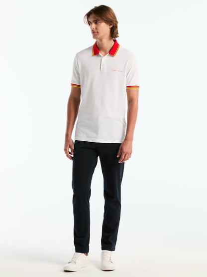 Perry Ellis Men's Spain Cotton Pique Polo Shirt