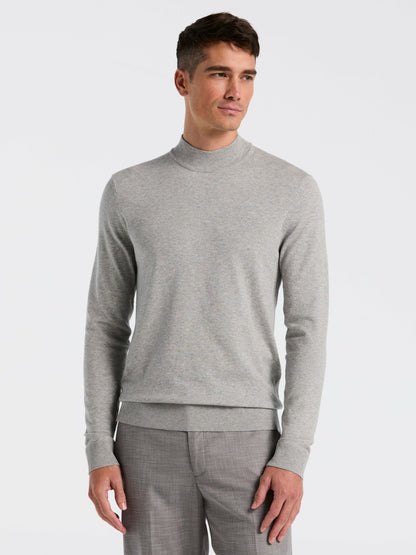 Perry Ellis Tech Knit Mock Neck Sweater