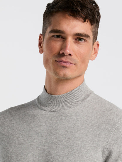 Perry Ellis Tech Knit Mock Neck Sweater