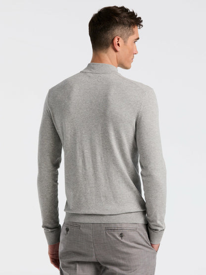 Perry Ellis Tech Knit Mock Neck Sweater