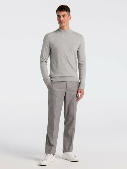 Perry Ellis Tech Knit Mock Neck Sweater