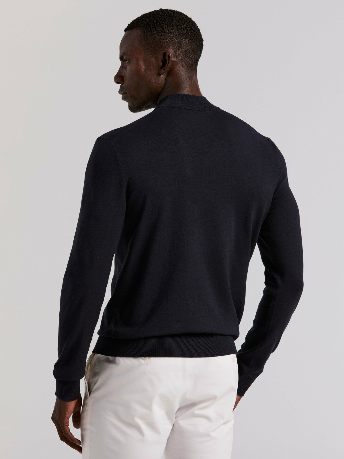 Perry Ellis Tech Knit Mock Neck Sweater