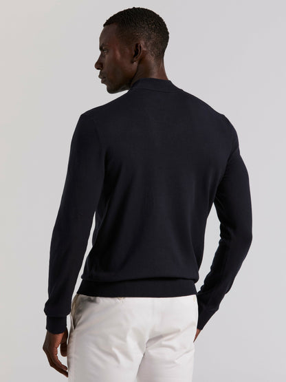 Perry Ellis Tech Knit Mock Neck Sweater