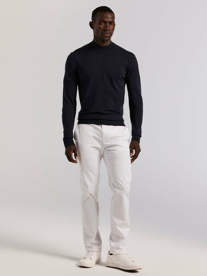 Perry Ellis Tech Knit Mock Neck Sweater