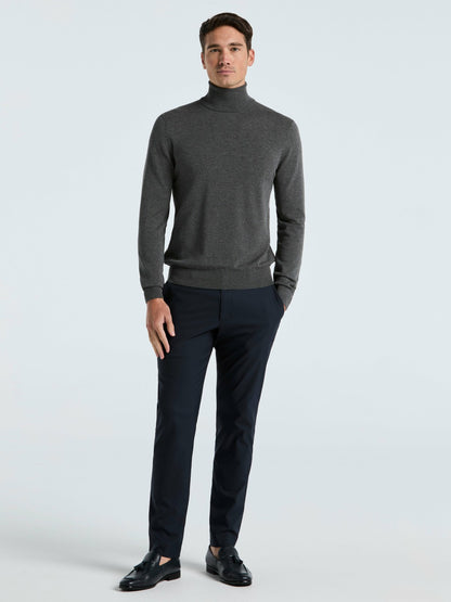 Perry Ellis Tech Knit Turtleneck Sweater