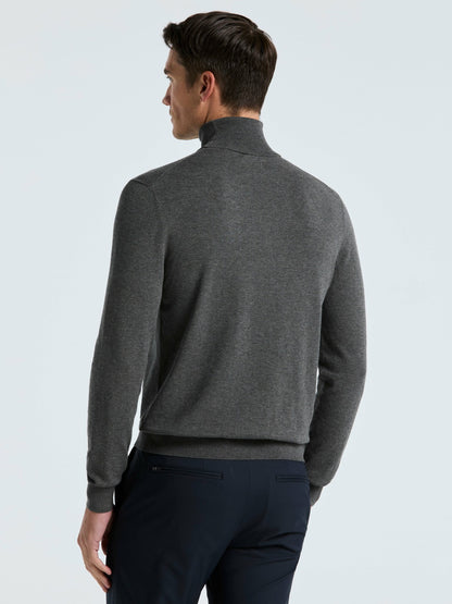Perry Ellis Tech Knit Turtleneck Sweater