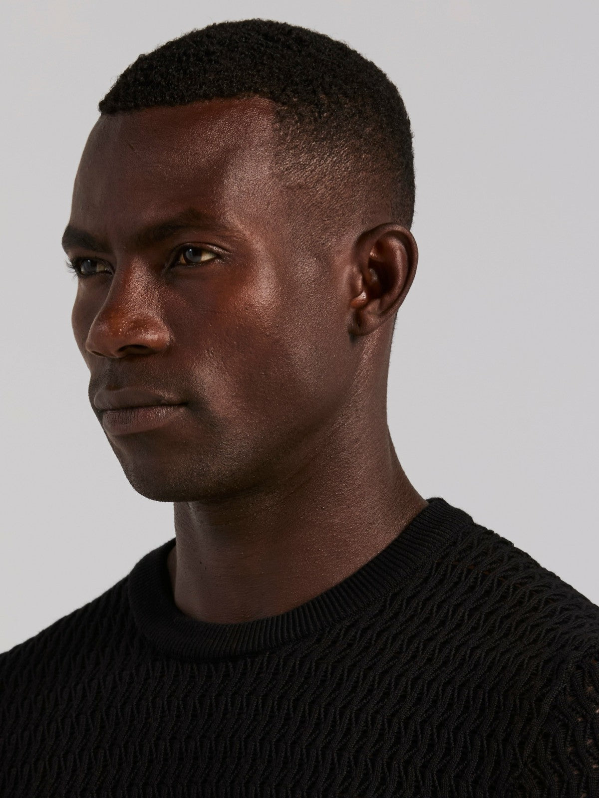 Perry Ellis Cotton Crew Neck Sweater