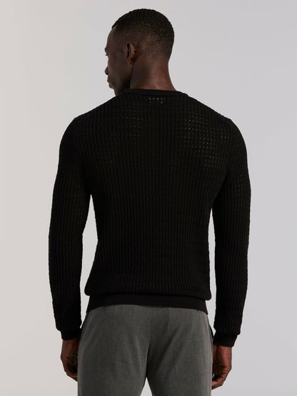 Perry Ellis Cotton Crew Neck Sweater