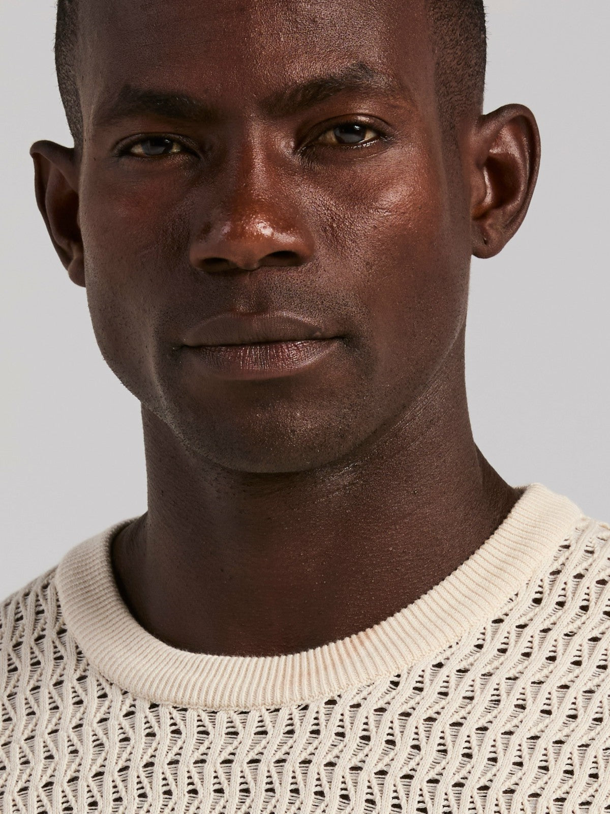 Perry Ellis Cotton Crew Neck Sweater