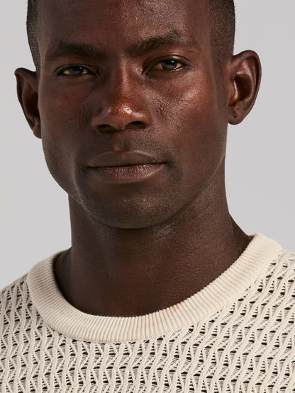 Perry Ellis Cotton Crew Neck Sweater