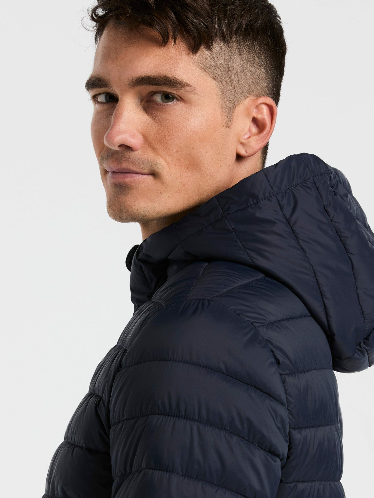 Perry Ellis Hybrid Lightweight Puffer Jacket