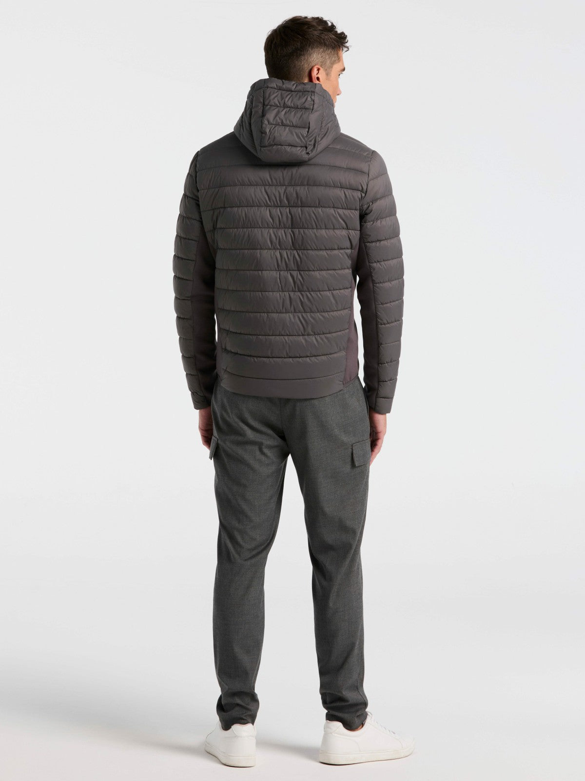 Perry Ellis Hybrid Lightweight Puffer Jacket