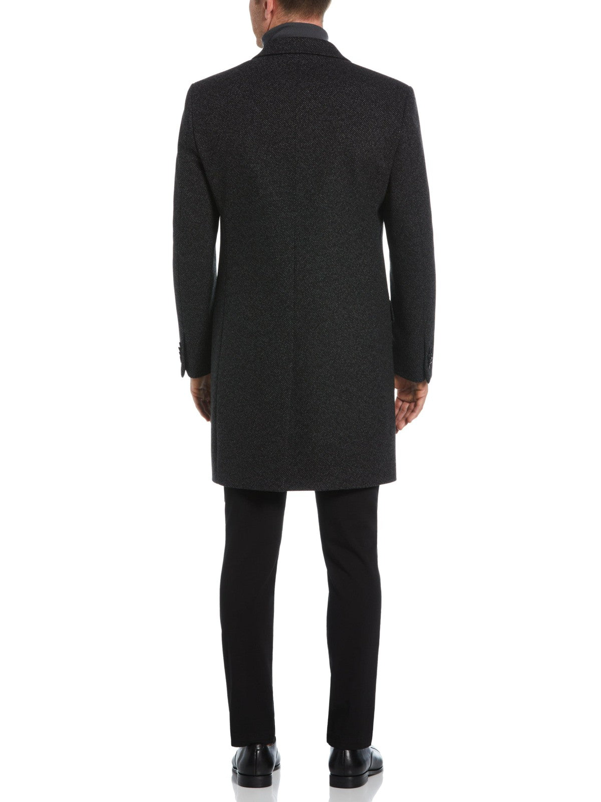 Perry Ellis Single Breasted 3 Button Overcoat