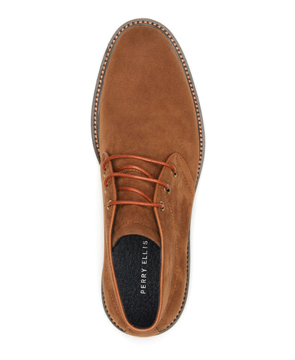 Perry Ellis Faux Suede Chukka Boots