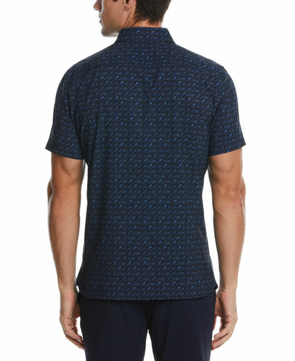 Perry Ellis Total Stretch Geo Print Shirt