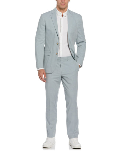 Perry Ellis Men's Long Sleeve Slim Fit Stretch Tech Suit Jacket