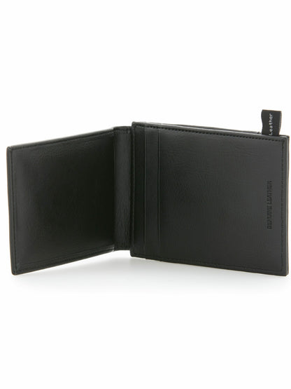 Perry Ellis Leather Magnetic Card Case Wallet