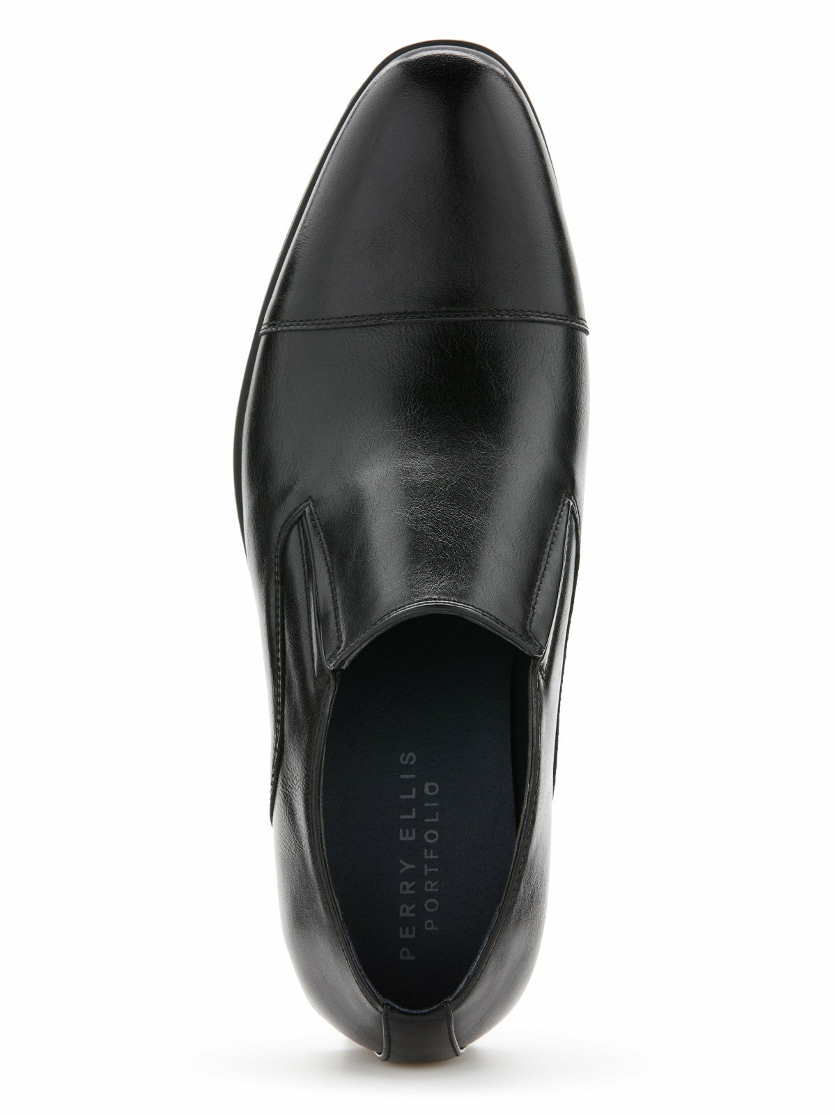 Perry Ellis Slick Cap Toe Slip-On