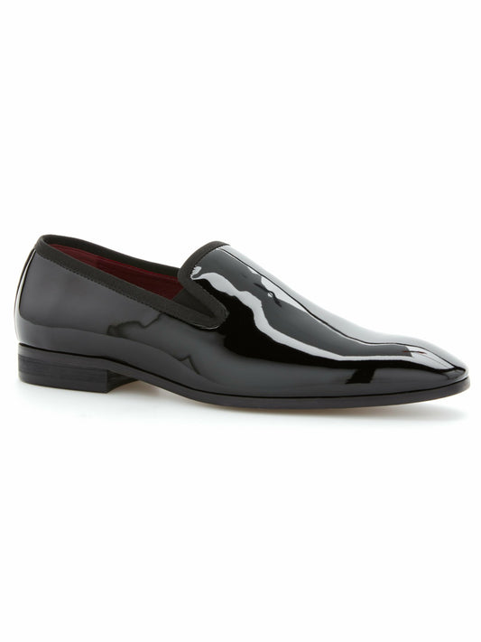 Perry Ellis Men’s Patent Leather Slip-On Shoes - Formal & Sleek | Perry Ellis