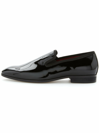 Perry Ellis Men’s Patent Leather Slip-On Shoes - Formal & Sleek | Perry Ellis