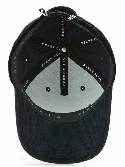 Perry Ellis Cotton Corduroy Cap