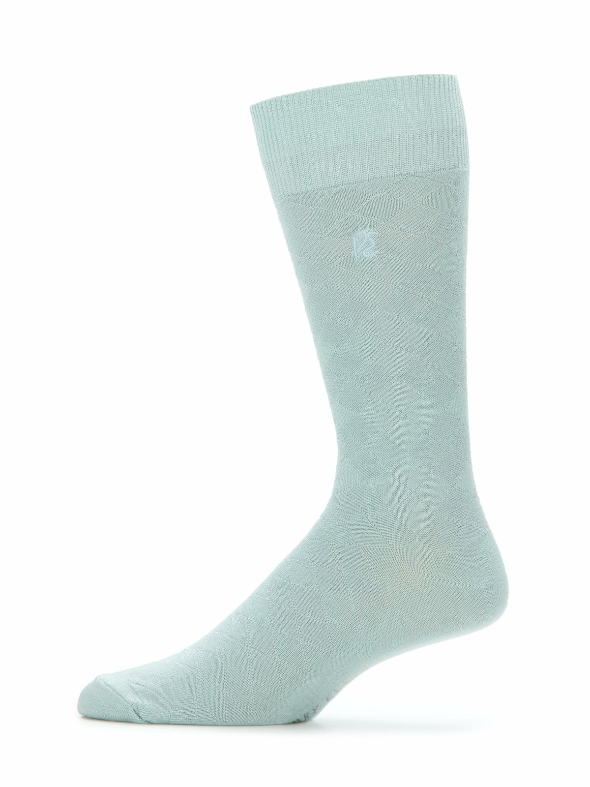Perry Ellis Diamond Stitch Logo Socks