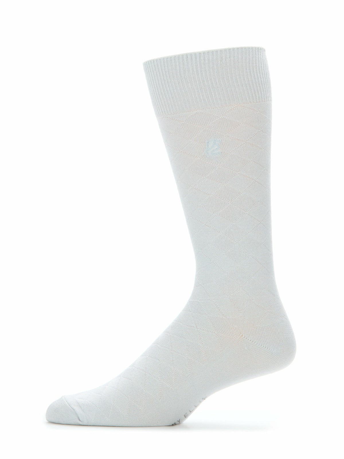 Perry Ellis Diamond Stitch Logo Socks