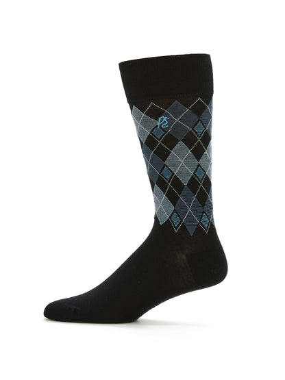 Perry Ellis Diamond Print Bamboo Socks