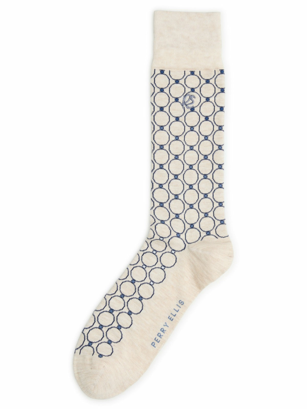 Perry Ellis Men's Medallion Pattern Socks